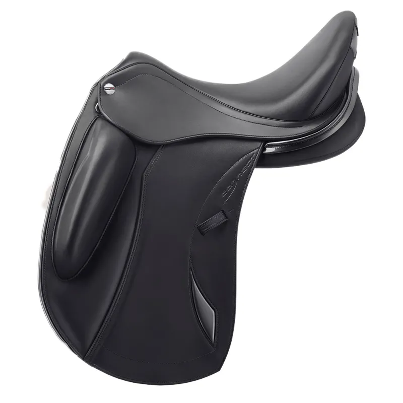 Erreplus Connect Dressage Saddle 17 - 33 Fit Black
